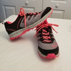 Fila Endurance EVO Cross Training Sneakers Womens Gray/Black/Pink  Size 7